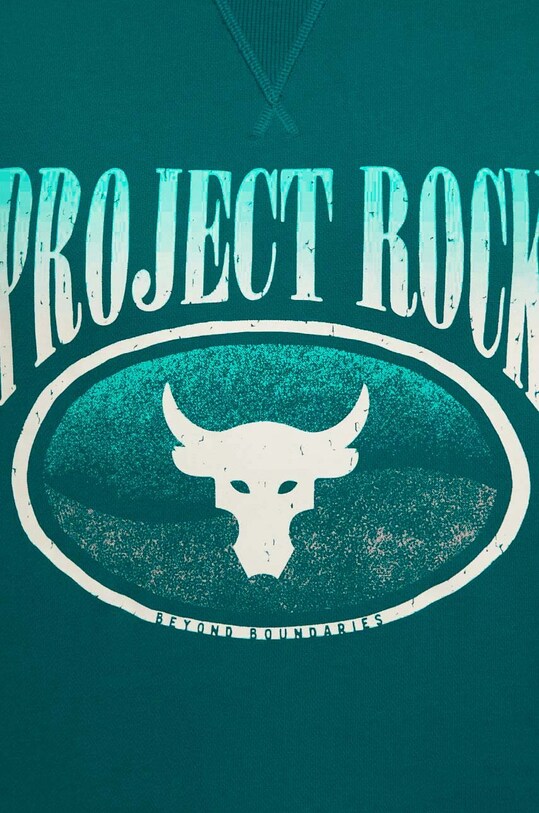 Under Armour bluza Project Rock 1382705 turkusowy