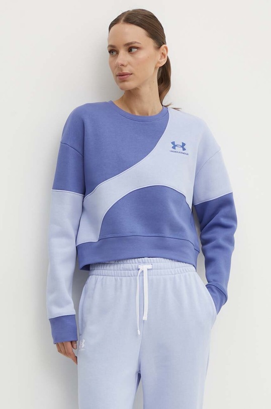 Under Armour bluza dresowa Essential niebieski 1382721