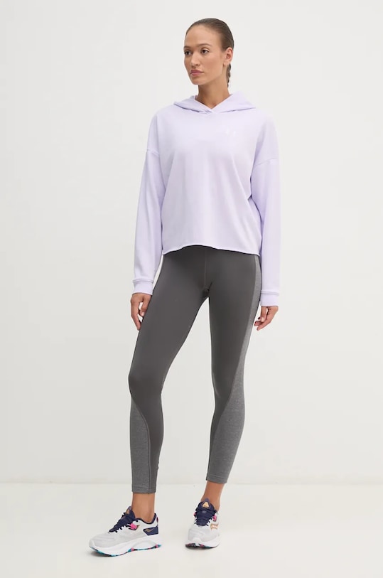 Under Armour hanorac de antrenament Rival 1382736 violet AW24