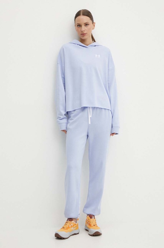 Under Armour bluza treningowa Rival 1382736 niebieski AW24