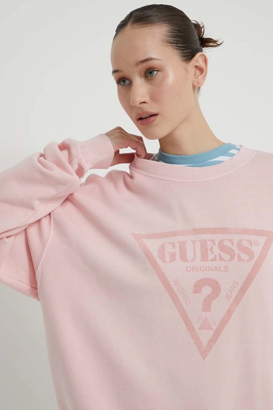 Guess Originals bluza M4GQ04KBRL1 różowy