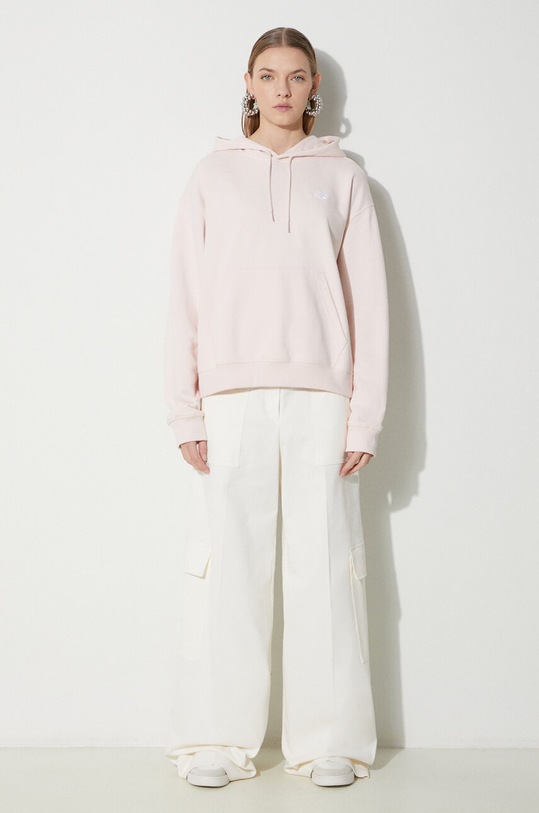 New Balance sweatshirt French Terry Small Logo Hoodie WT41507OUK pink SS24