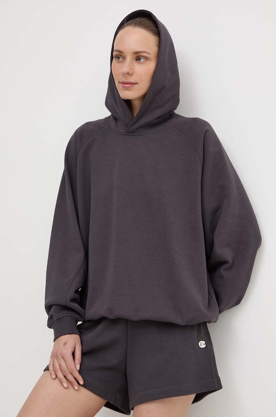 Dukserica Champion s kapuljačom siva E10001