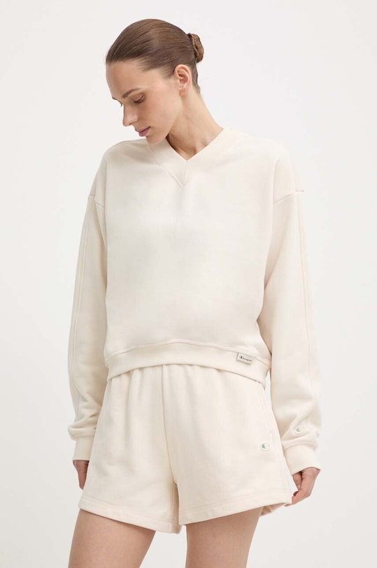 Mikina Champion s elastanom béžová E10007