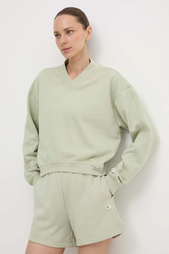 Champion bluza uni verde E10007