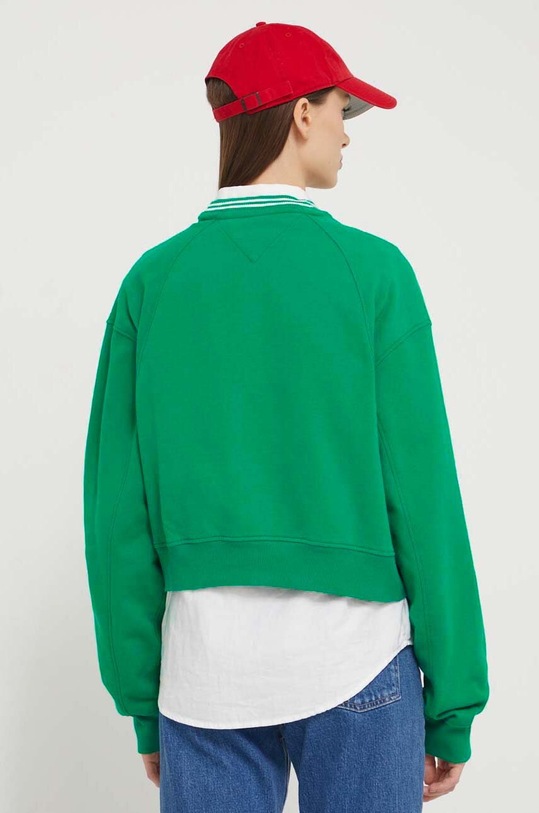 Odzież Tommy Jeans bluza Archive Games DW0DW18537 zielony
