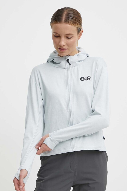 Picture bluza sportowa Celest z kapturem szary SWT156