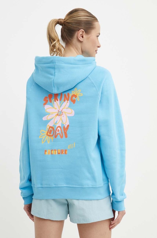 Bavlnená mikina Picture Kuray modrá WSW334
