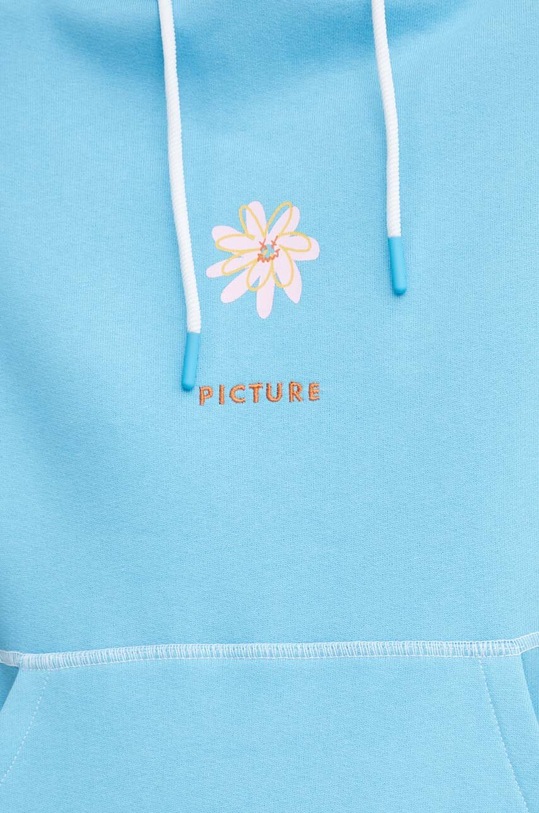 Bavlnená mikina Picture Kuray WSW334 modrá