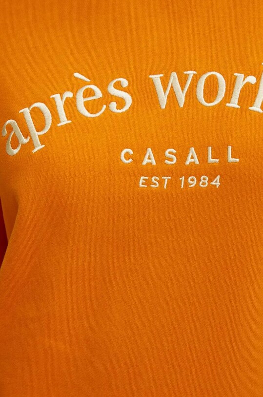 Хлопковая кофта Casall 24102 оранжевый