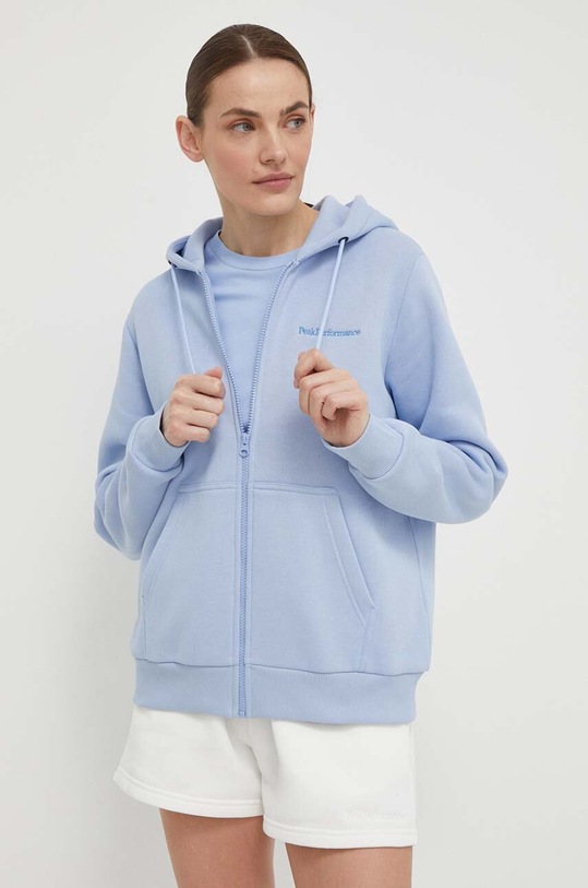 Peak Performance felpa con blu G79587