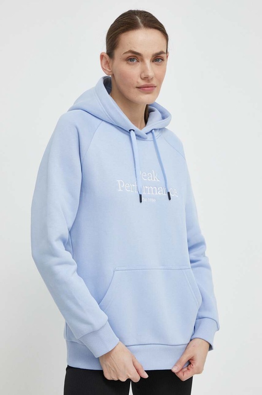 Peak Performance bluza pozostałe niebieski G79577