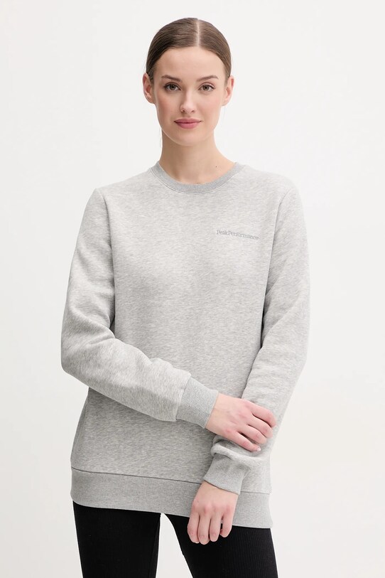 Peak Performance felpa senza grigio G79575