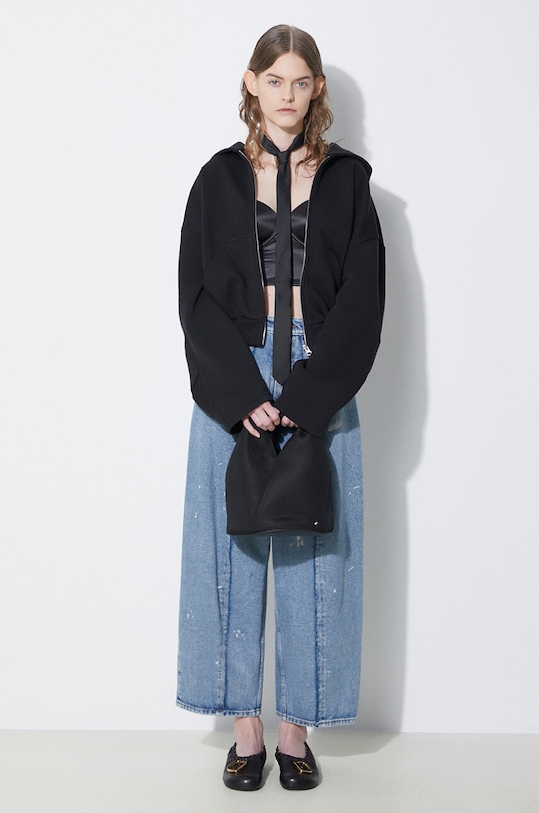 Кофта MM6 Maison Margiela S52GU0215 чорний SS24