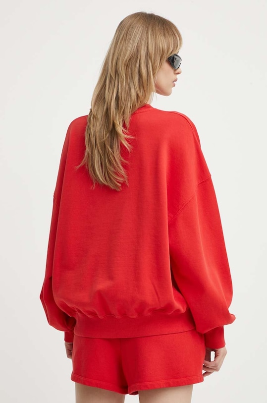 Odzież Rotate bluza bawełniana 1127551292 czerwony