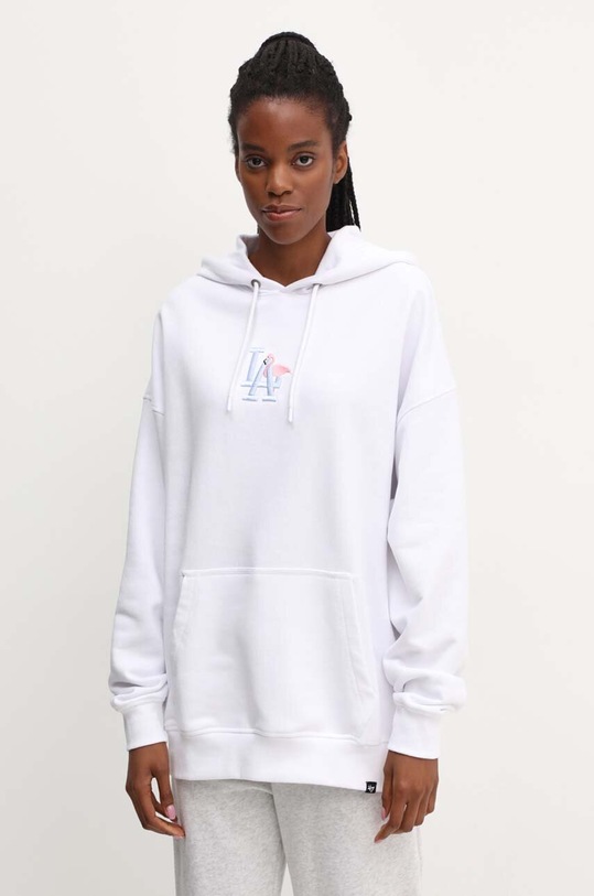 Кофта 47 brand MLB Los Angeles Dodgers білий BB012PMKPMF608522WW