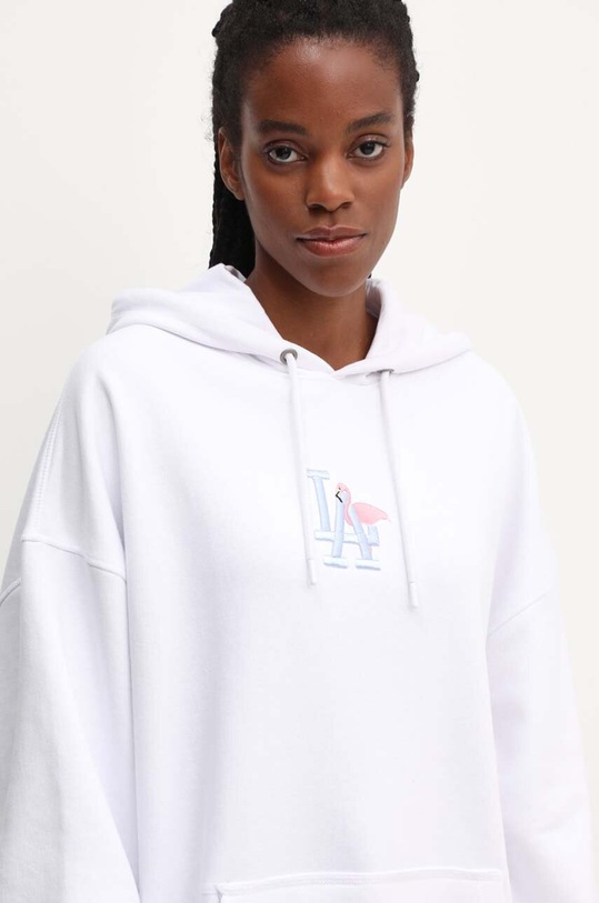 47 brand bluza MLB Los Angeles Dodgers BB012PMKPMF608522WW alb