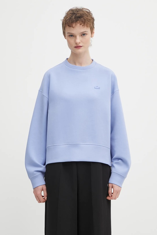 Lacoste bluza gładkie niebieski SF5614