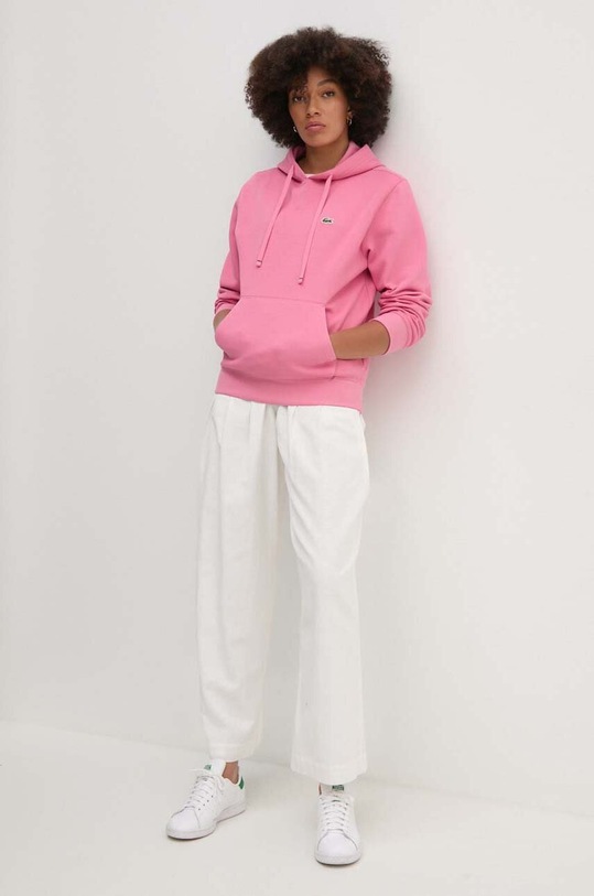 Lacoste bluza SF8346 różowy AW24