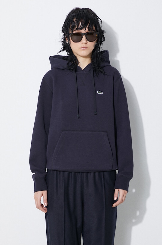 Lacoste bluza z kapturem granatowy SF8346