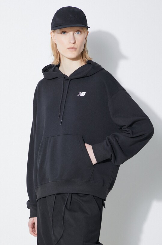 New Balance bluza Sport Essentials negru WT41507BK