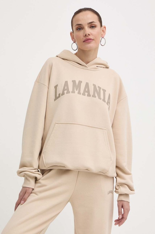 La Mania bluza FINE z kapturem beżowy FINE