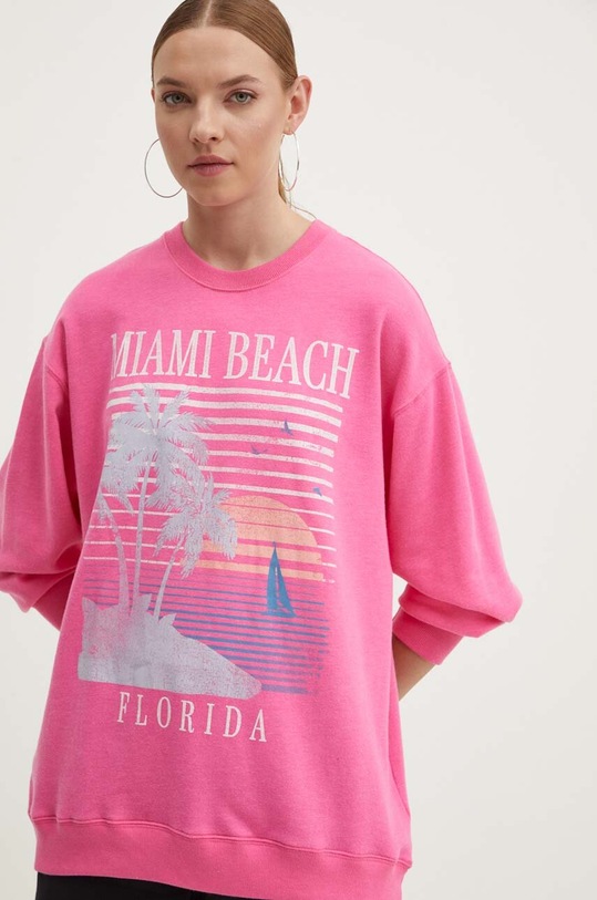 Hollister Co. bluza pozostałe różowy KI352.4110.620