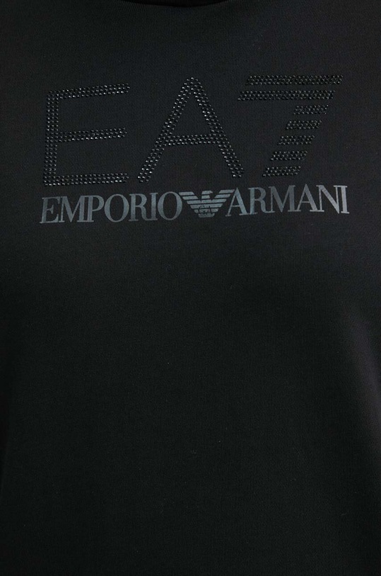 Pamučna dukserica EA7 Emporio Armani 3DTM23.TJSYZ.1200 crna