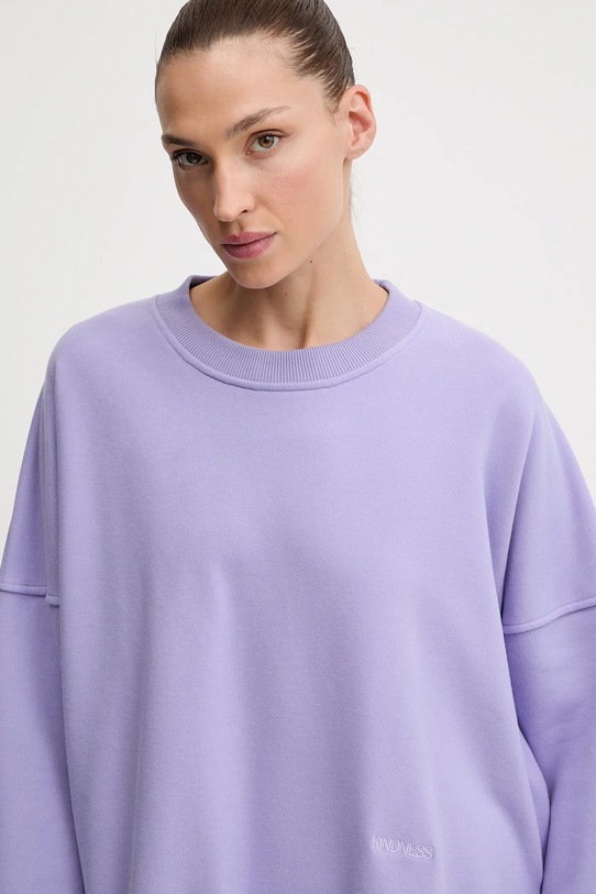 JOYINME bluza dresowa Kind fioletowy Bluza.Oversize.Kind