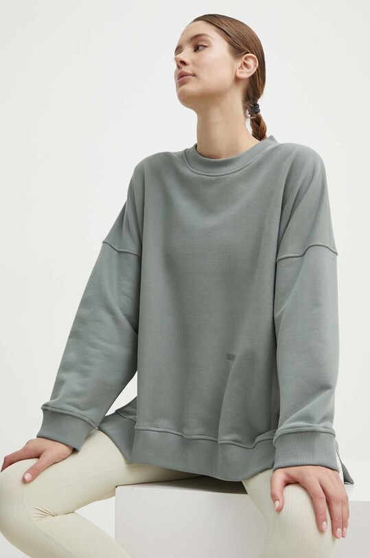 JOYINME bluza dresowa Kind z elastanem zielony Bluza.Oversize.Kind