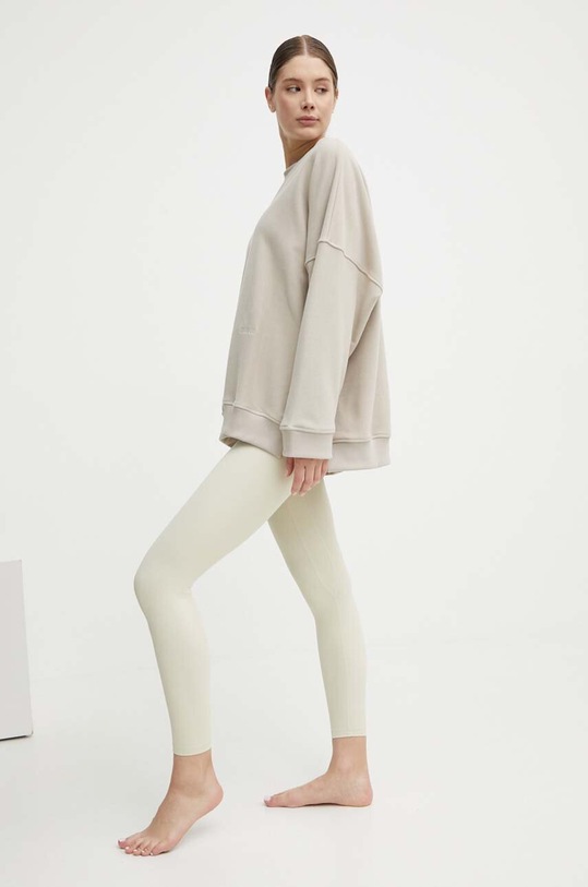 Tepláková mikina JOYINME Kind Bluza.Oversize.Kind béžová AW25