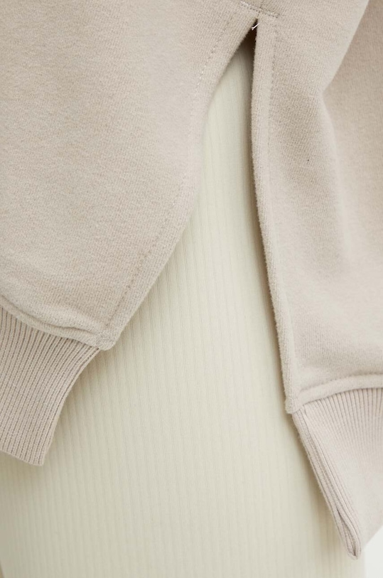 Tepláková mikina JOYINME Kind Bluza.Oversize.Kind béžová