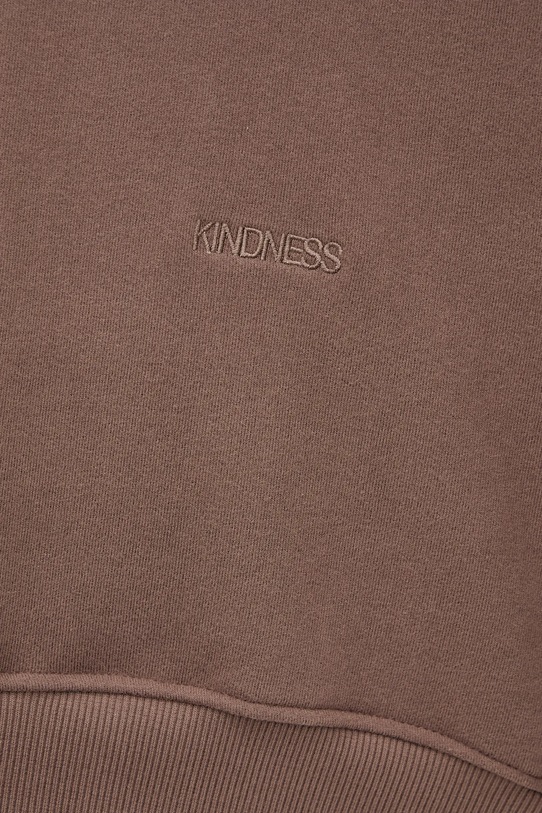 Tepláková mikina JOYINME Kind Bluza.Oversize.Kind hnědá