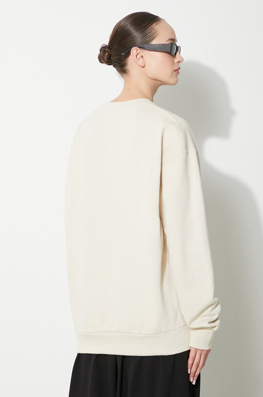 Abbigliamento JW Anderson felpa in cotone Logo Embroidery Sweatshirt JW0165.PG0861.132 beige