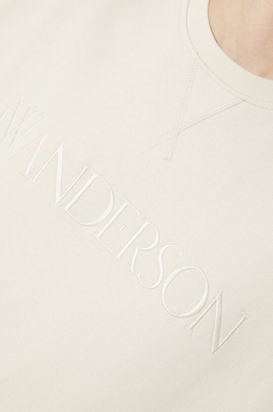 JW Anderson felpa in cotone Logo Embroidery Sweatshirt JW0165.PG0861.132