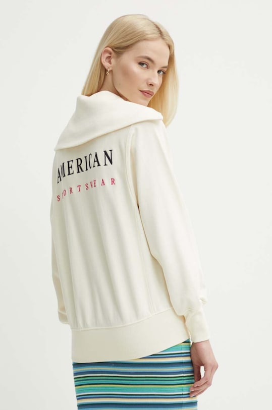 Gant hanorac de bumbac imprimeu bej 4203683