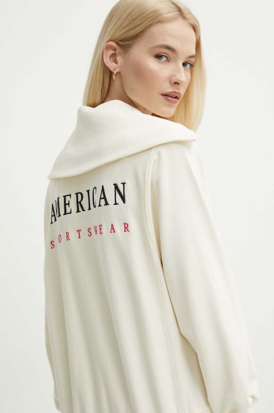 Gant hanorac de bumbac 4203683 bej