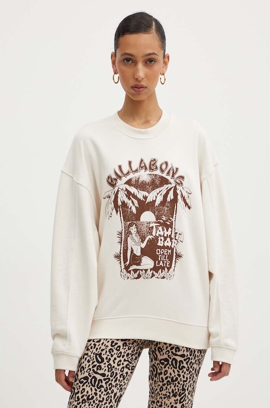 Кофта Billabong ALOHA без капюшона бежевий EBJFT00128