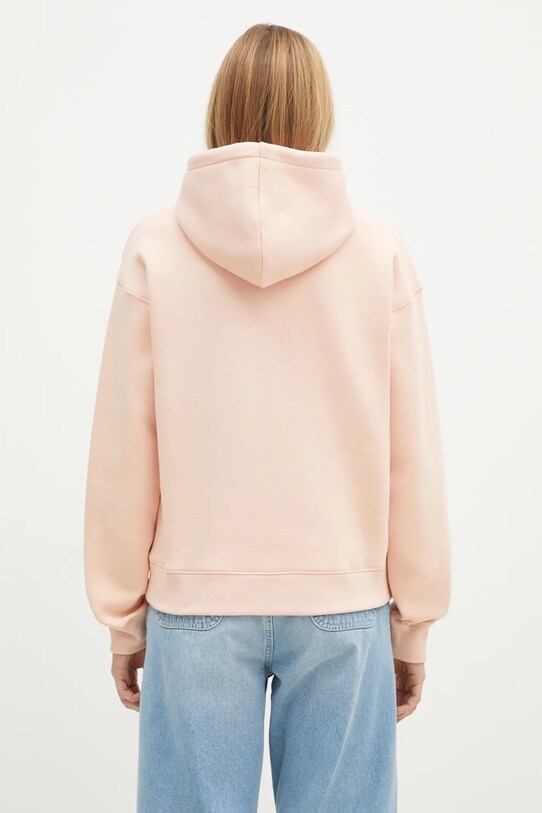 Одяг Бавовняна кофта Maison Kitsuné Bold Fox Head Patch Comfort Hoodie MW00704KM0307 помаранчевий