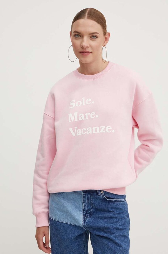 Drivemebikini bluza Sole Mare Vacanze 2022.DRV.003.CP różowy SS24