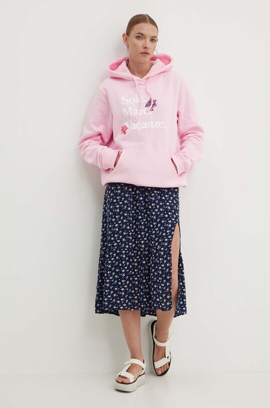 Drivemebikini bluza Sole Mare Vacanze 2024.DRV.014.BP różowy SS24