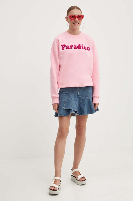 Суичър Drivemebikini Paradiso 2024.DRV.012.BP розов SS24