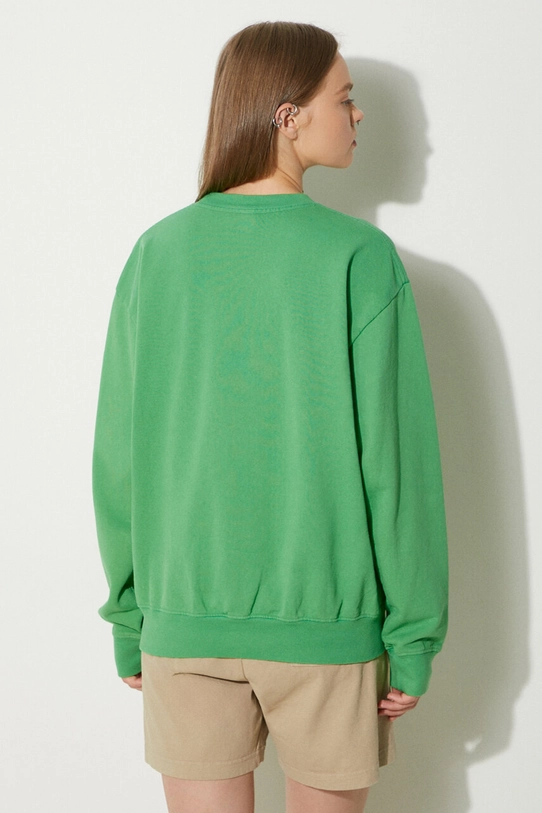 Abbigliamento Sporty & Rich felpa in cotone 1800 Health Crewneck WS067S405HV verde