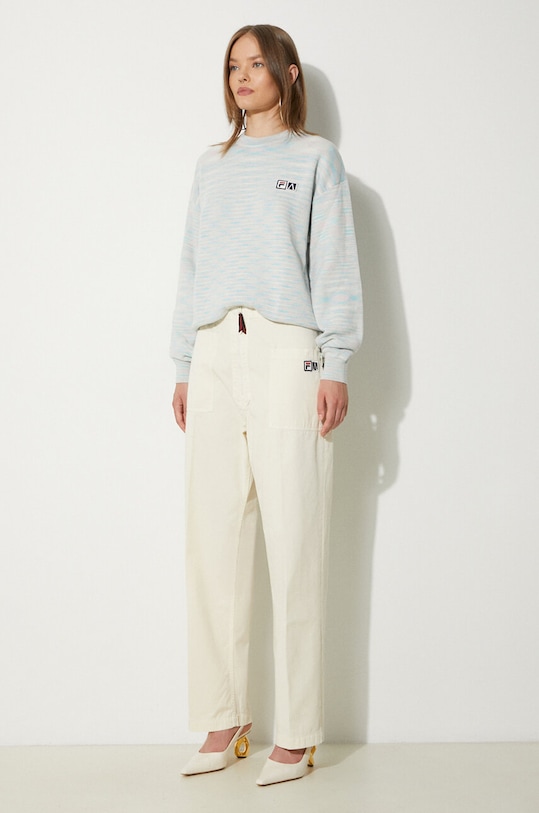 Fila maglione in cotone Fila x Aries Space Dye 42PS24PU018562270227 multicolore SS24