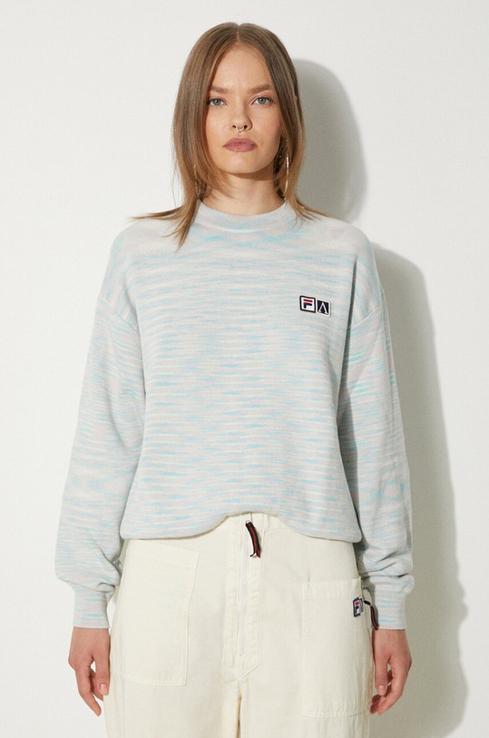 Fila maglione in cotone Fila x Aries Space Dye 42PS24PU018562270227 multicolore