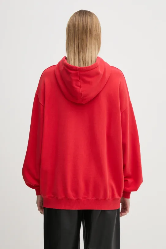 Abbigliamento Rotate felpa in cotone Sweat Hoodie 1124731292 rosso