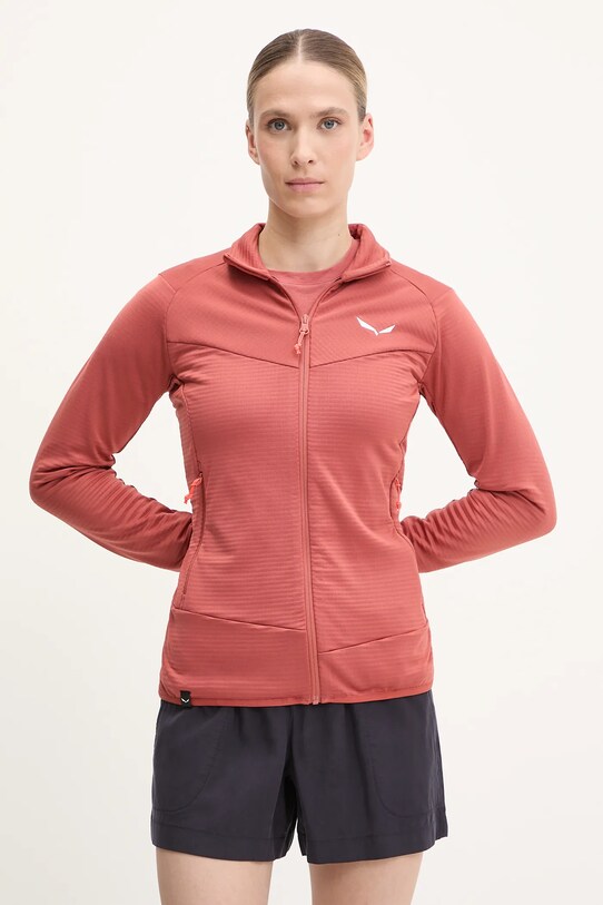 Salewa bluza Puez Altavia z elastanem pomarańczowy 00.0000029139