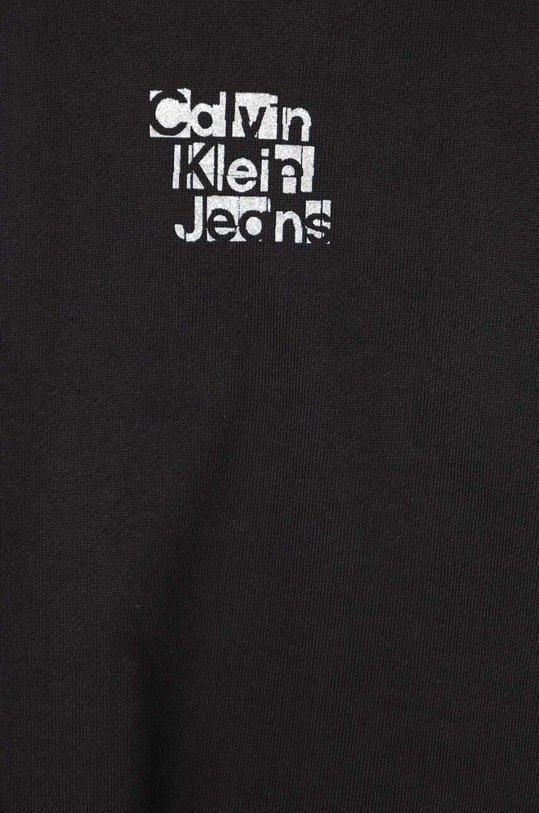 Девочка Детская хлопковая кофта Calvin Klein Jeans IG0IG02304.128.176.PPYH чёрный