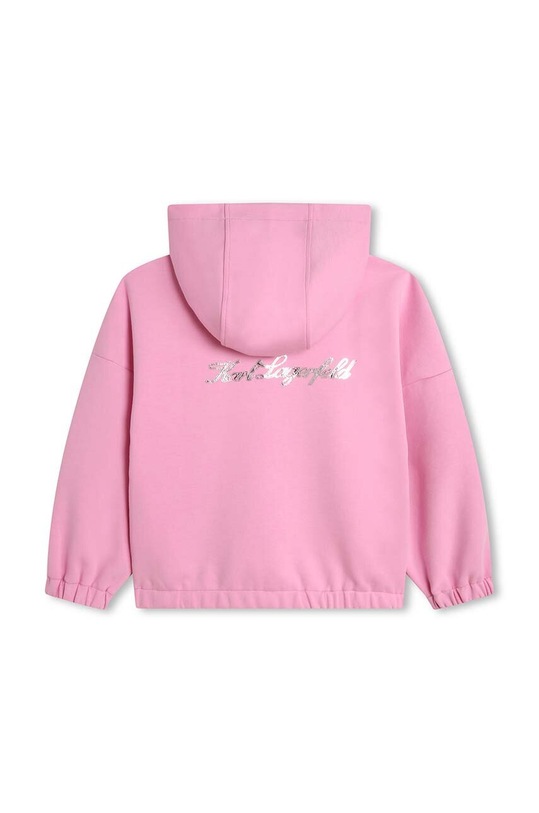 Detská mikina Karl Lagerfeld Z30097.156.162 ružová SS24