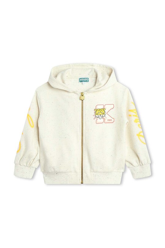 Детская кофта Kenzo Kids с капюшоном бежевый K60183.
